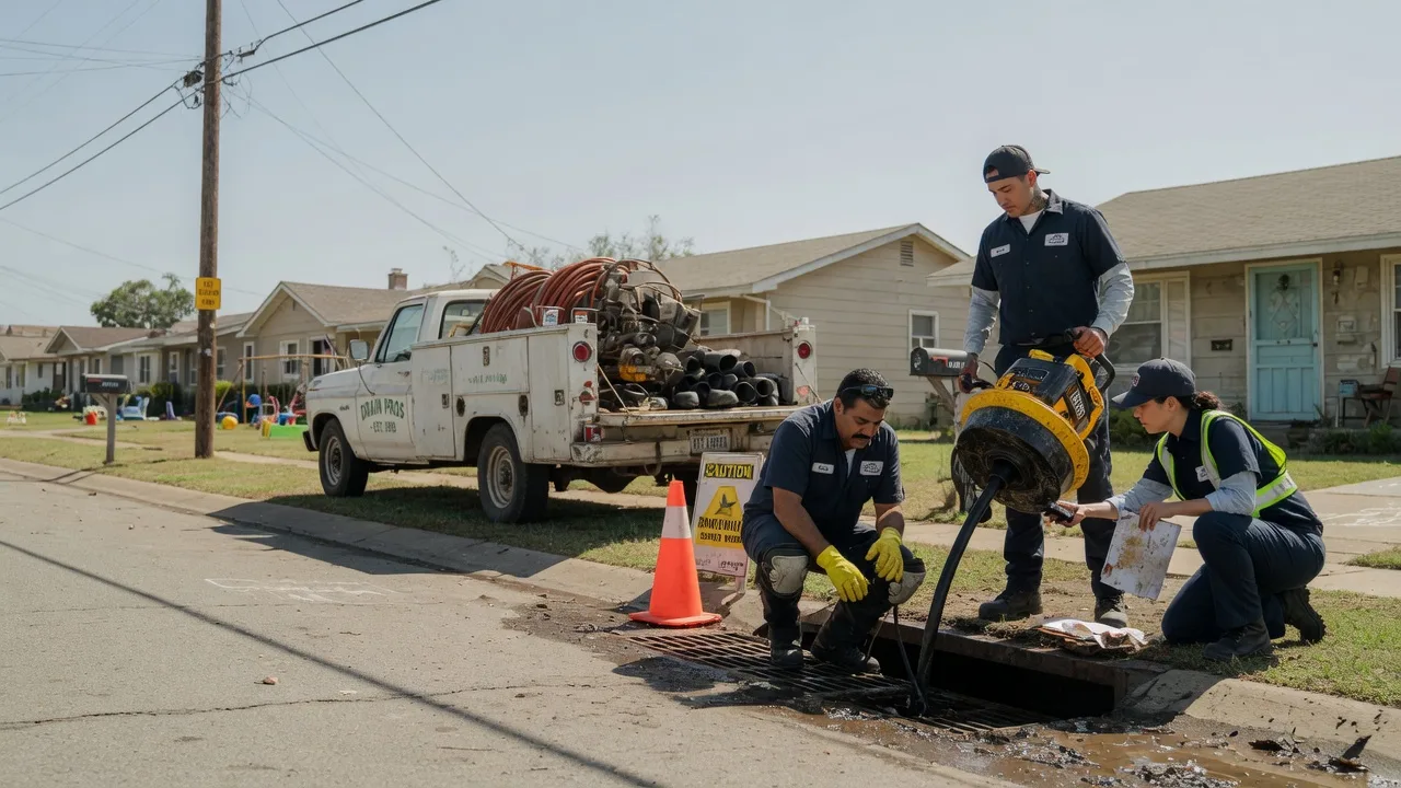 Drain Cleaning in Walnut, KS near me